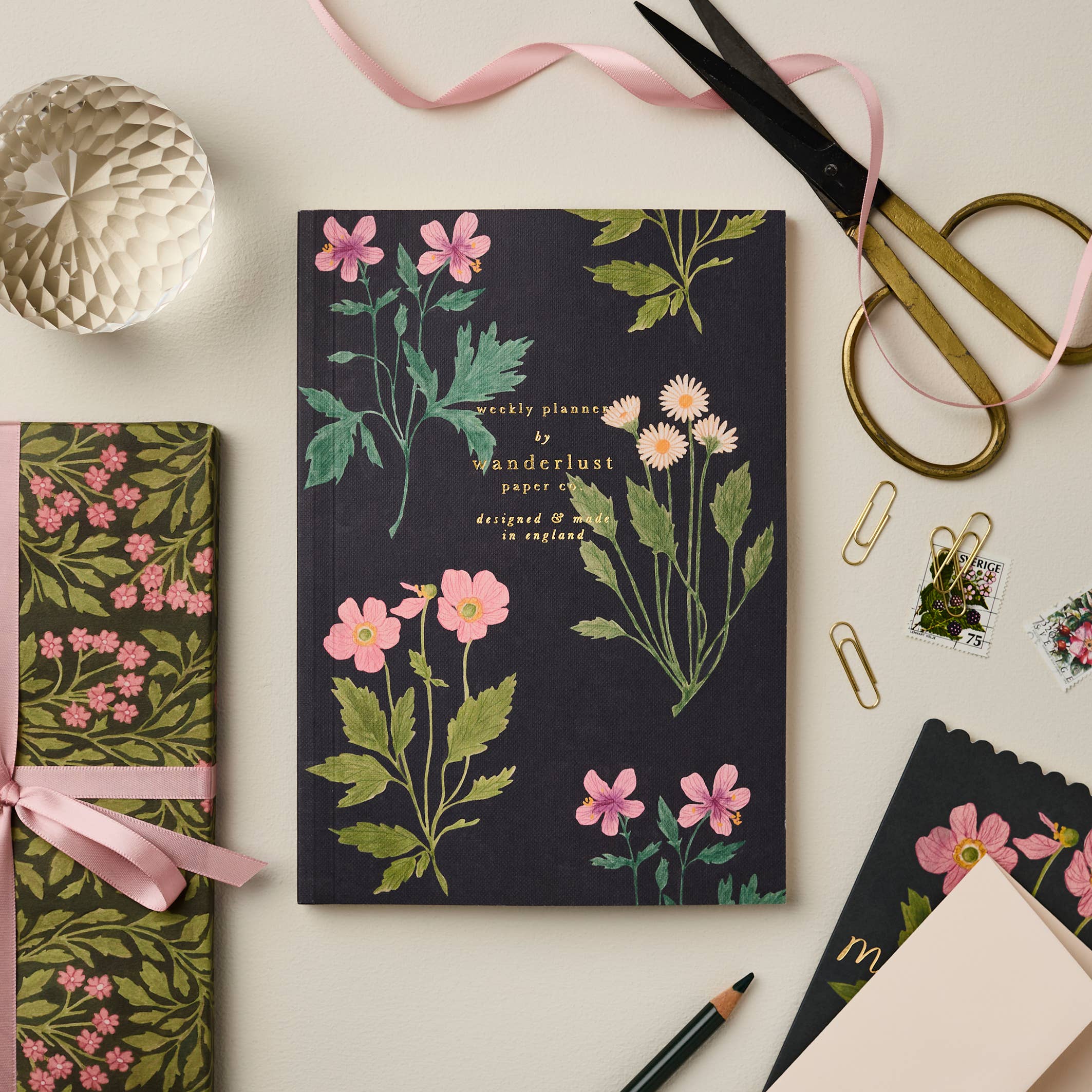 Wanderlust Paper Co. Botanical Weekly Planner