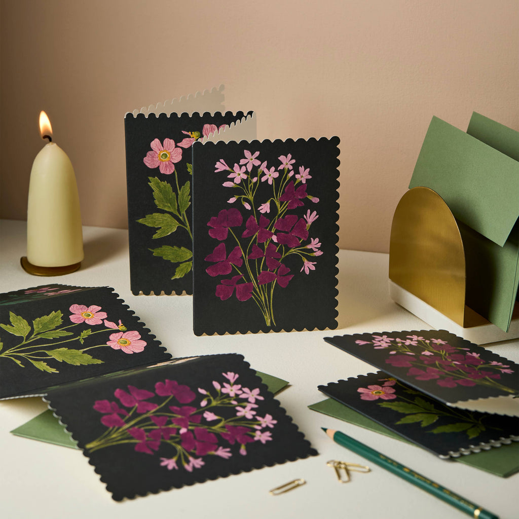 Wanderlust Paper Co. Botanical Concertina Card