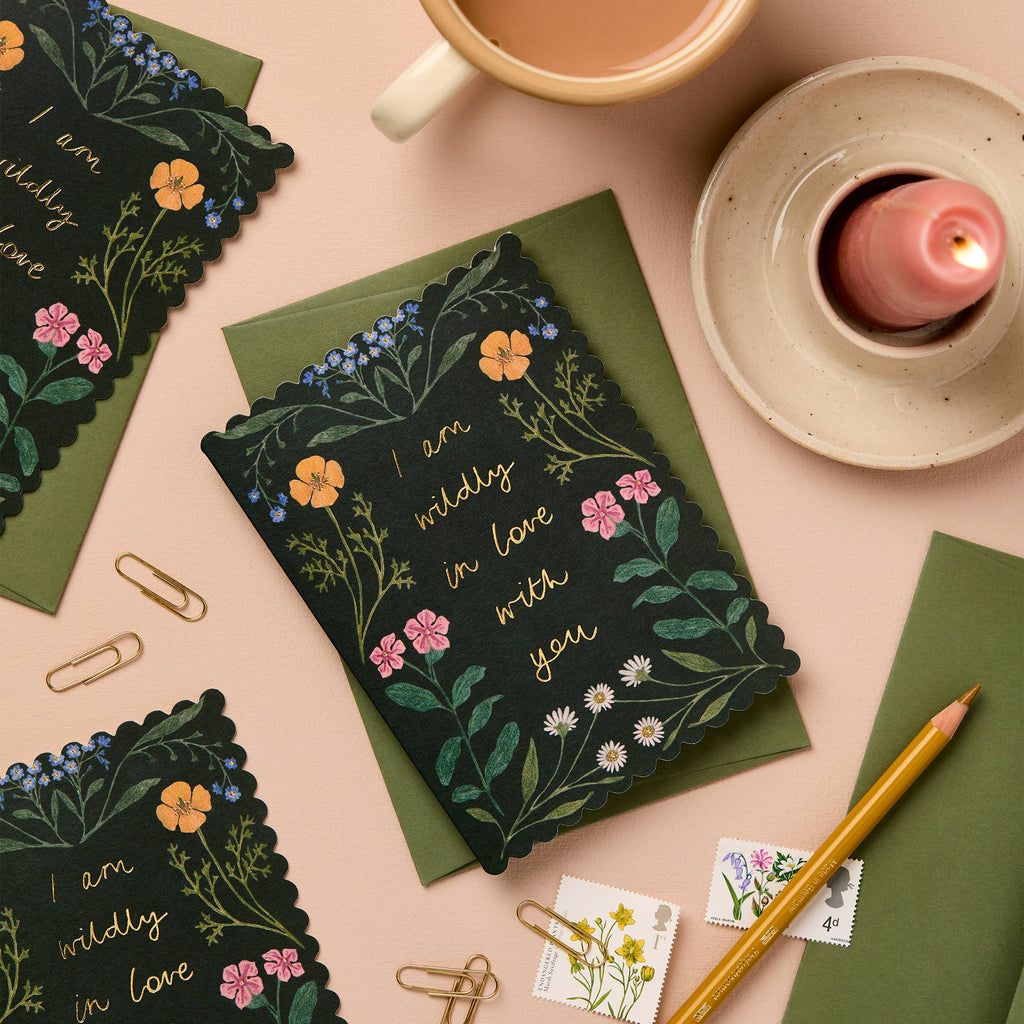 Wanderlust Paper Co. Wildflower “Wildly in Love With You” Card