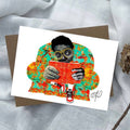 Dafri Studios Ballin Greeting Card