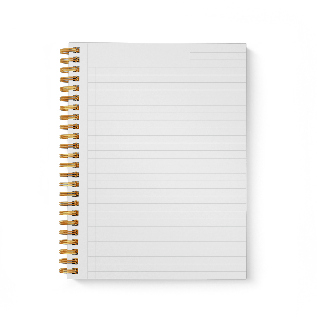 Smitten on Paper Scallop Notebook