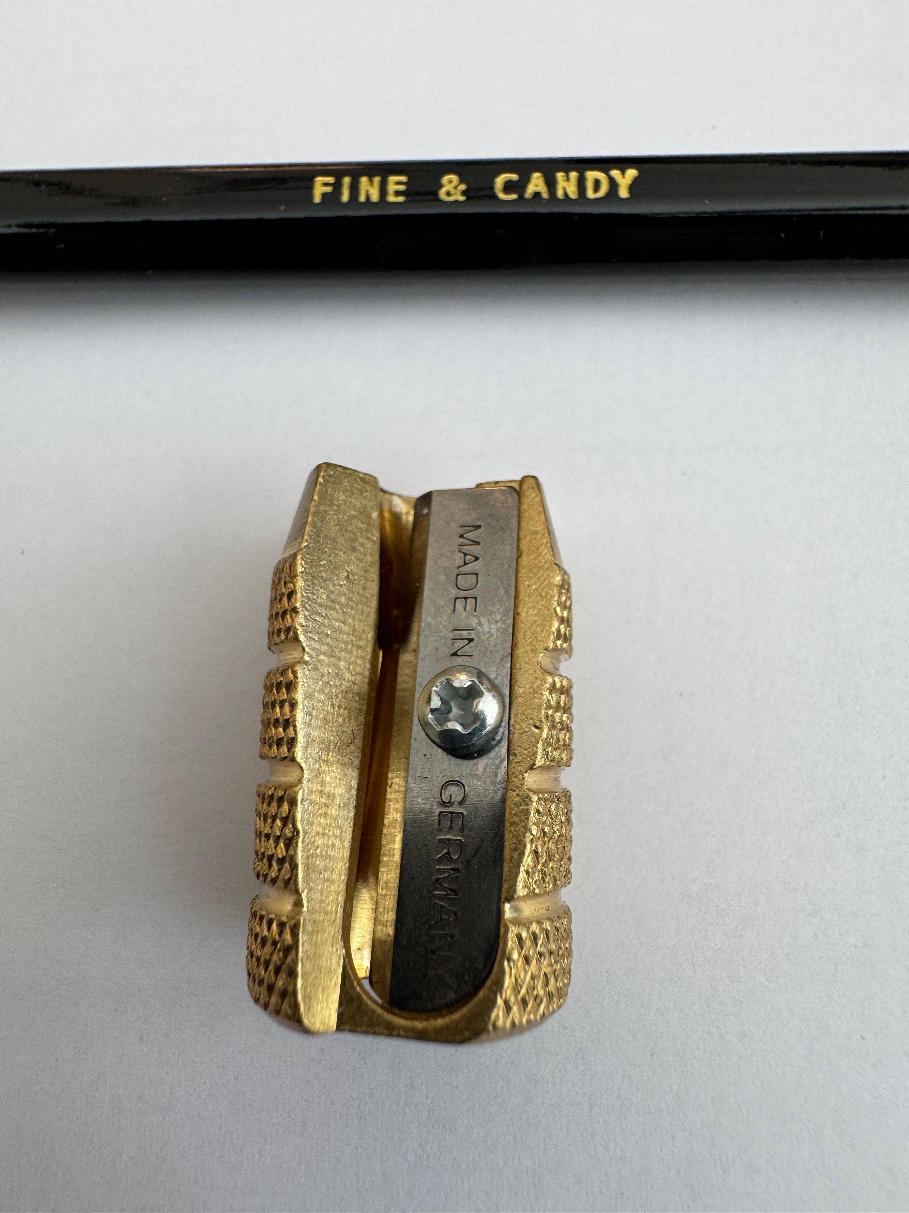 Fine & Candy Brass Golden Sharpener