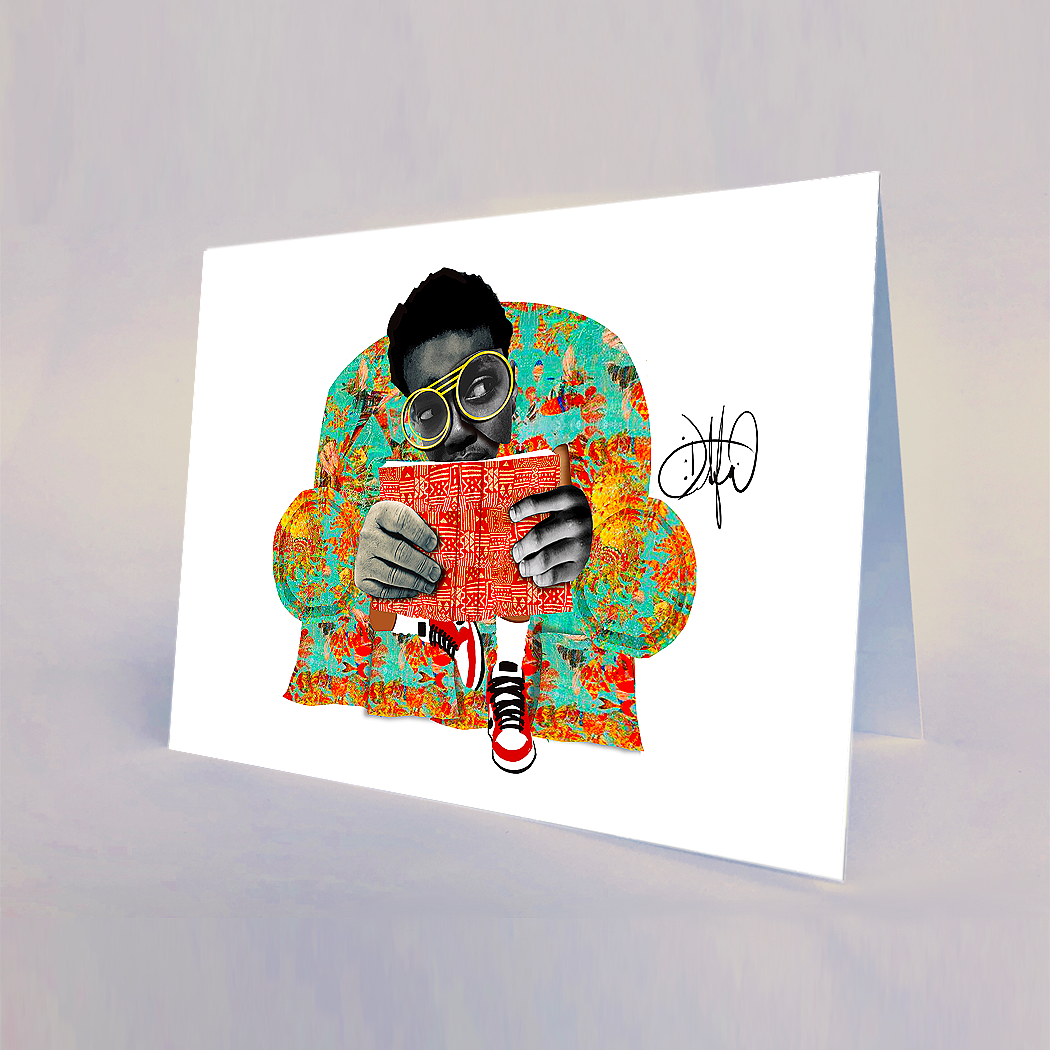 Dafri Studios Ballin Greeting Card