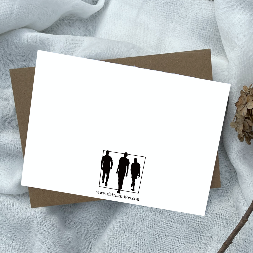 Dafri Studios Ballin Greeting Card