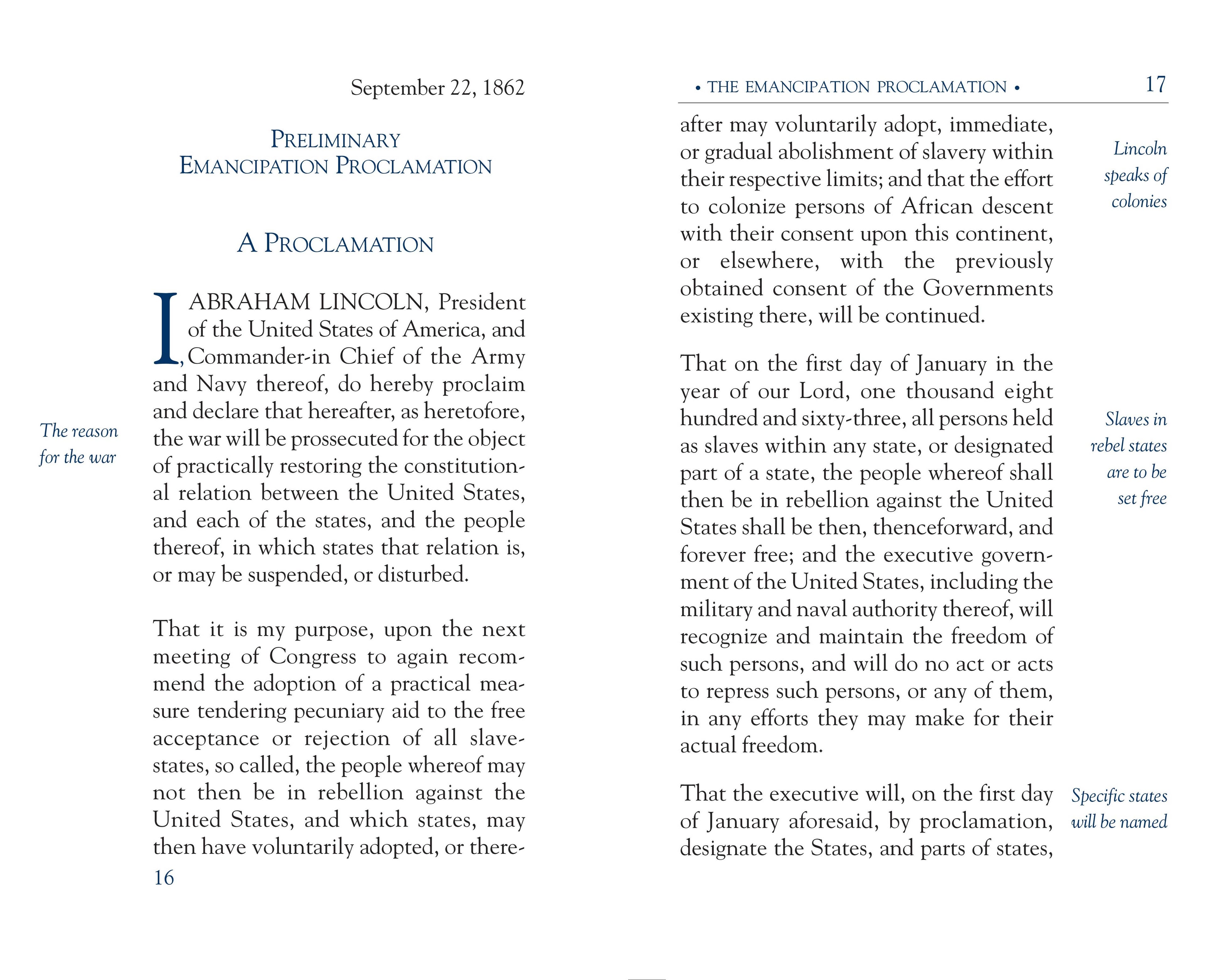 Applewood Books The Emancipation Proclamation