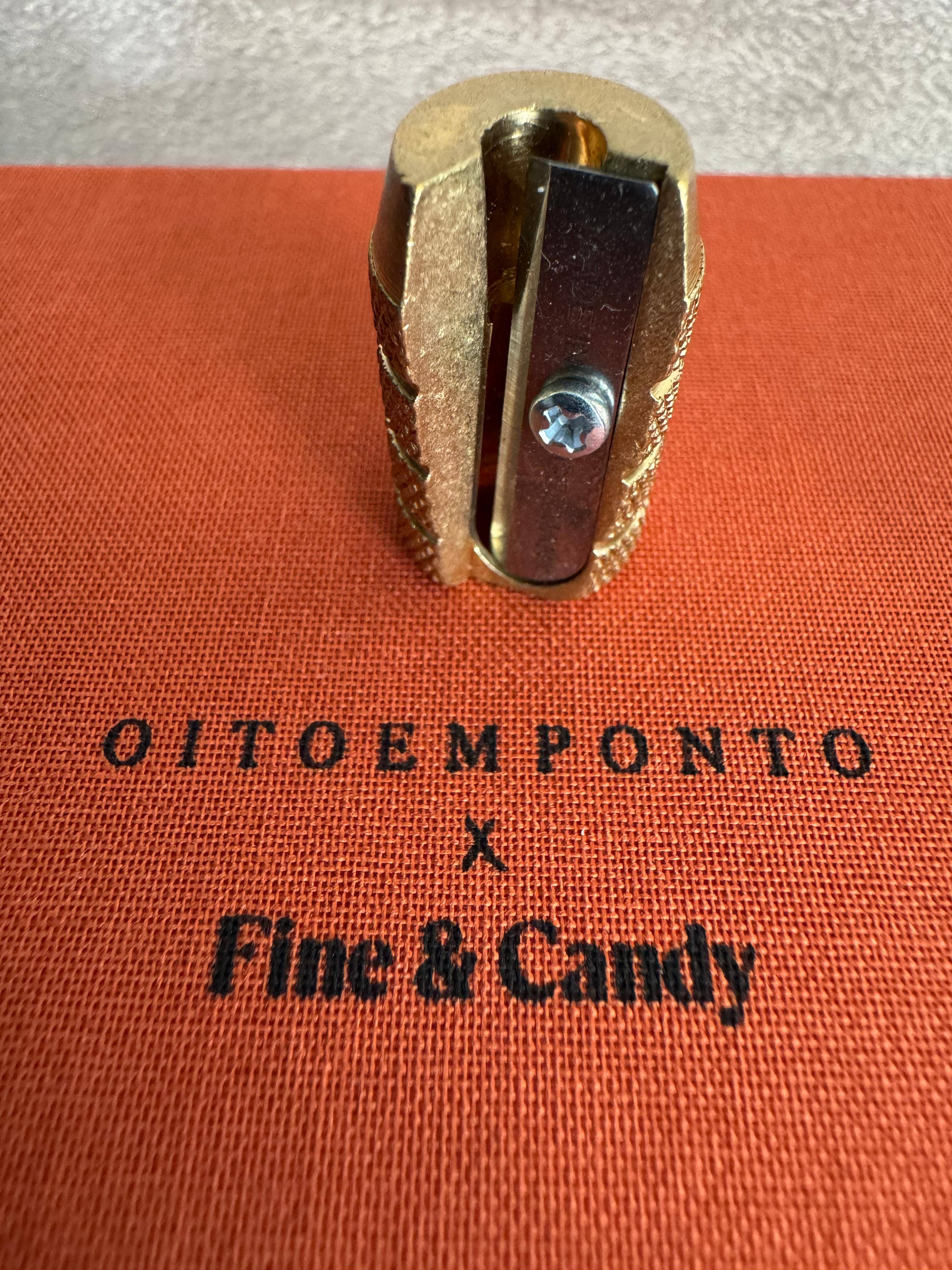 Fine & Candy Brass Golden Sharpener