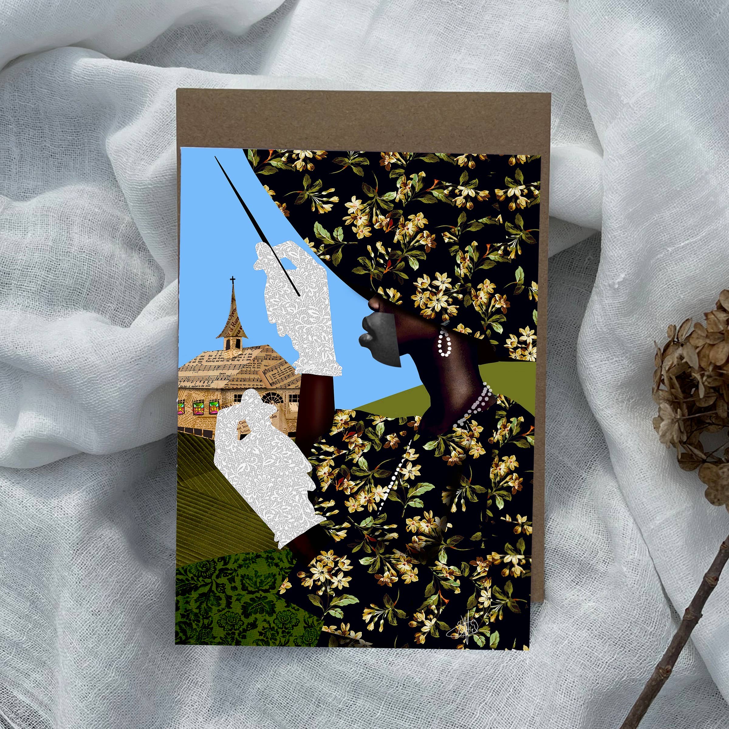Dafri Studios Sounds So Good Greeting Card