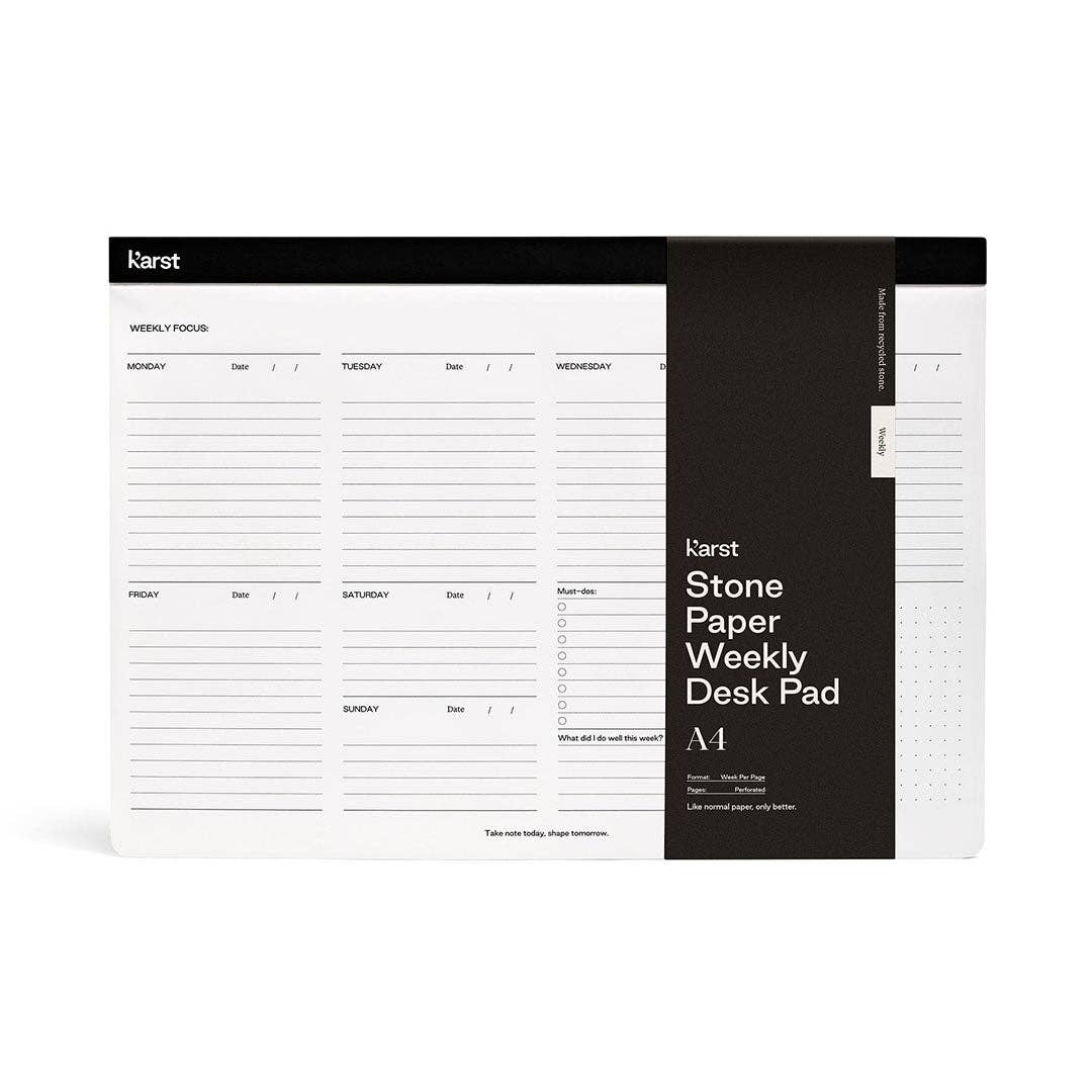 Karst A4 Weekly Desk Pad