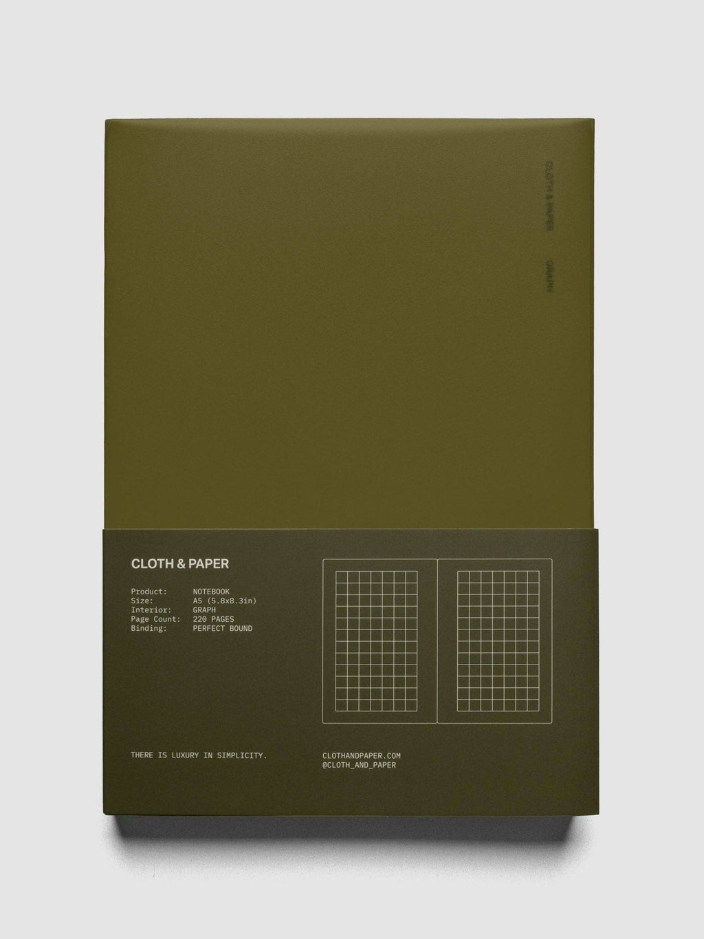 Cloth & Paper A5 Perfect Bound Notebook
