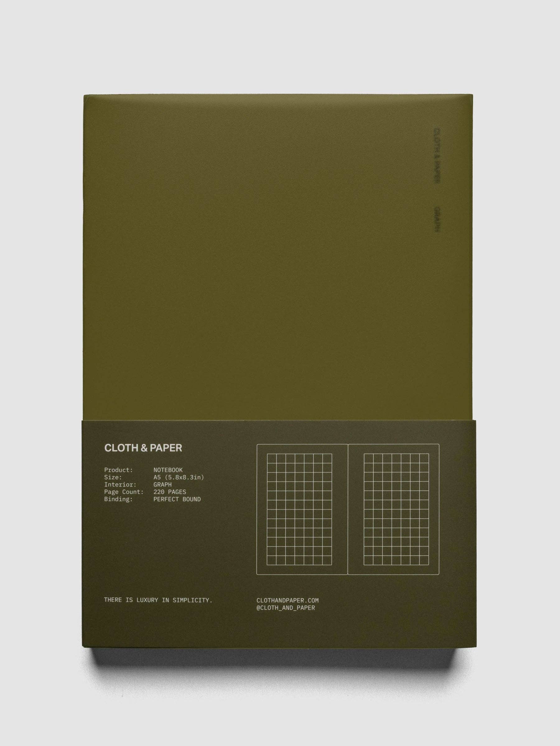 Cloth & Paper A5 Perfect Bound Notebook
