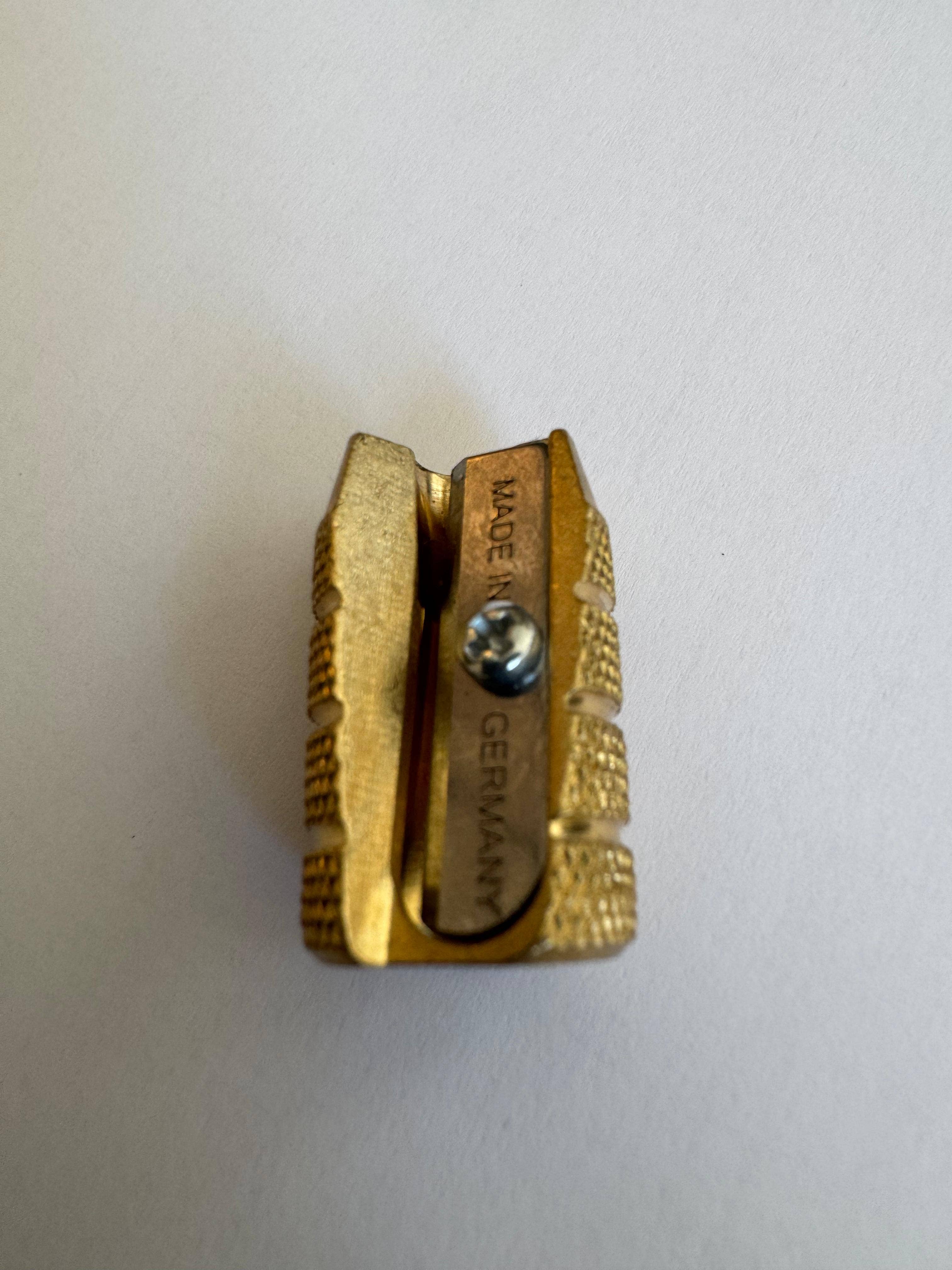 Fine & Candy Brass Golden Sharpener