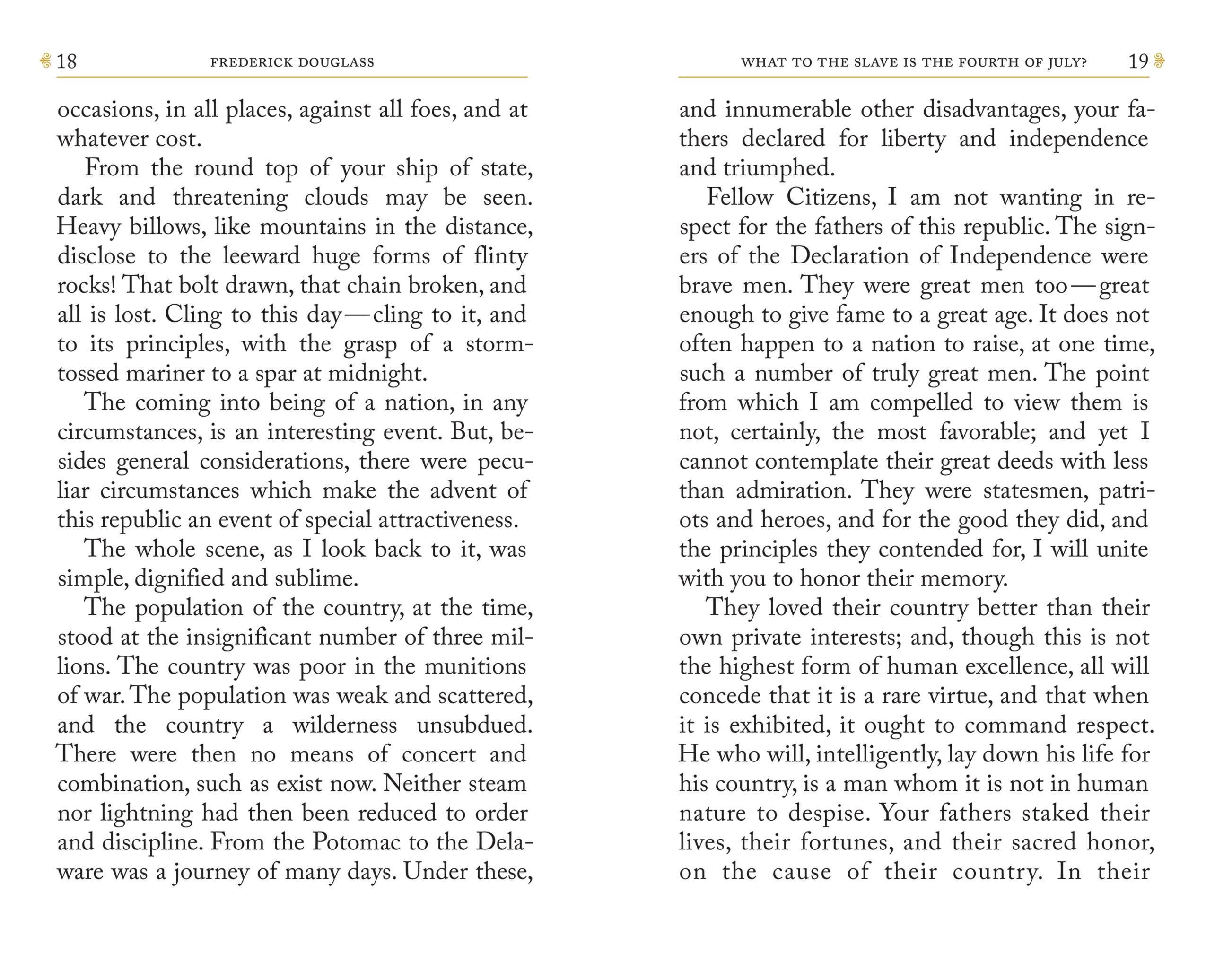 Applewood Books What to the Slave Is the Fourth of July?