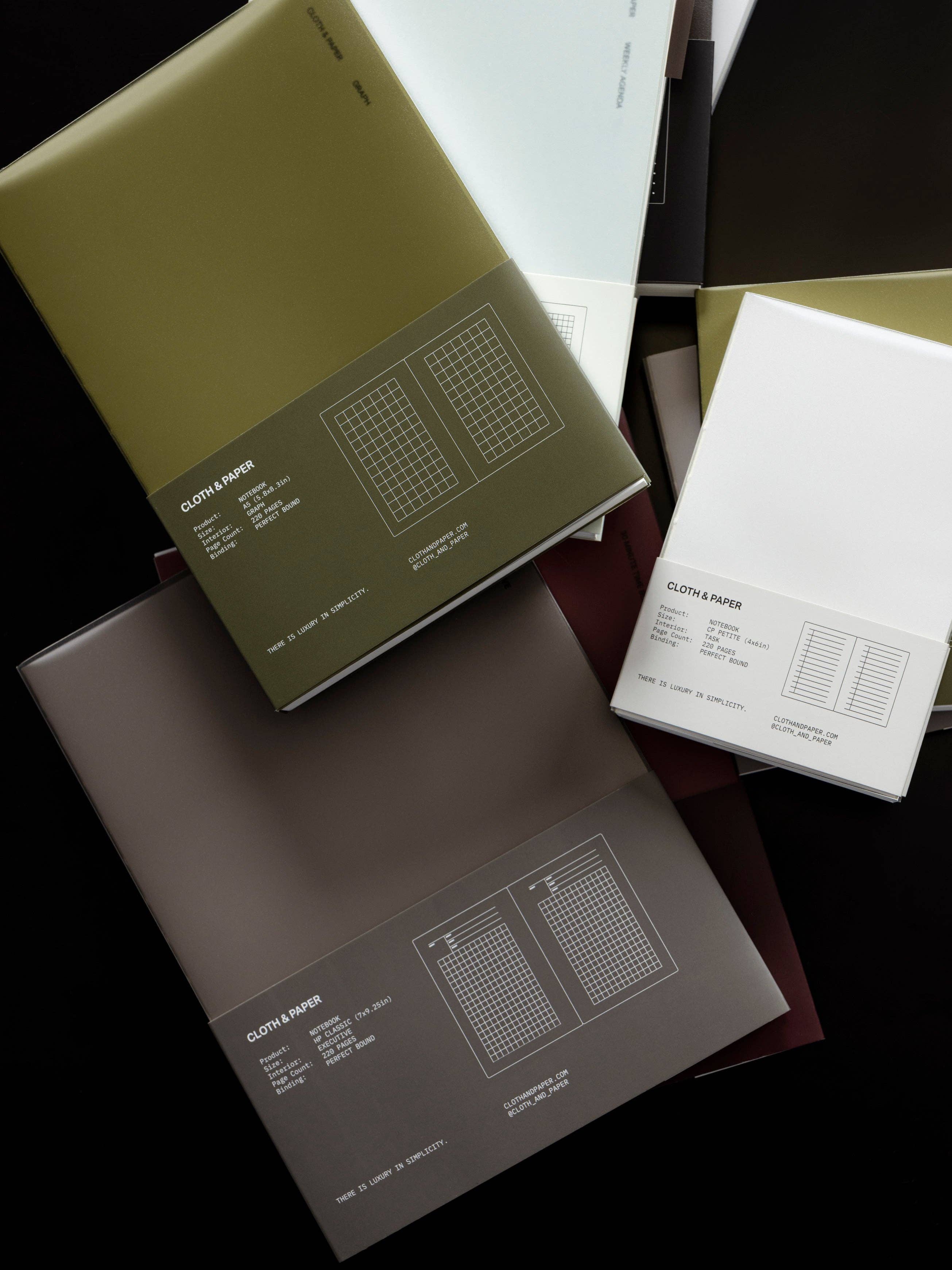 Cloth & Paper A5 Perfect Bound Notebook