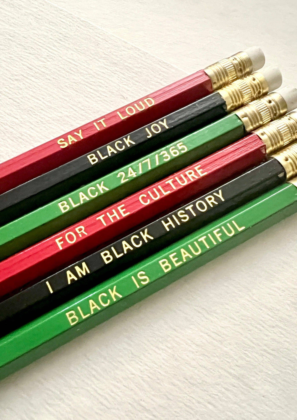 Melanin Meanings Black History Pencil