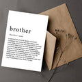 Beyoutifully Made™ Brother Defined Greeting Card