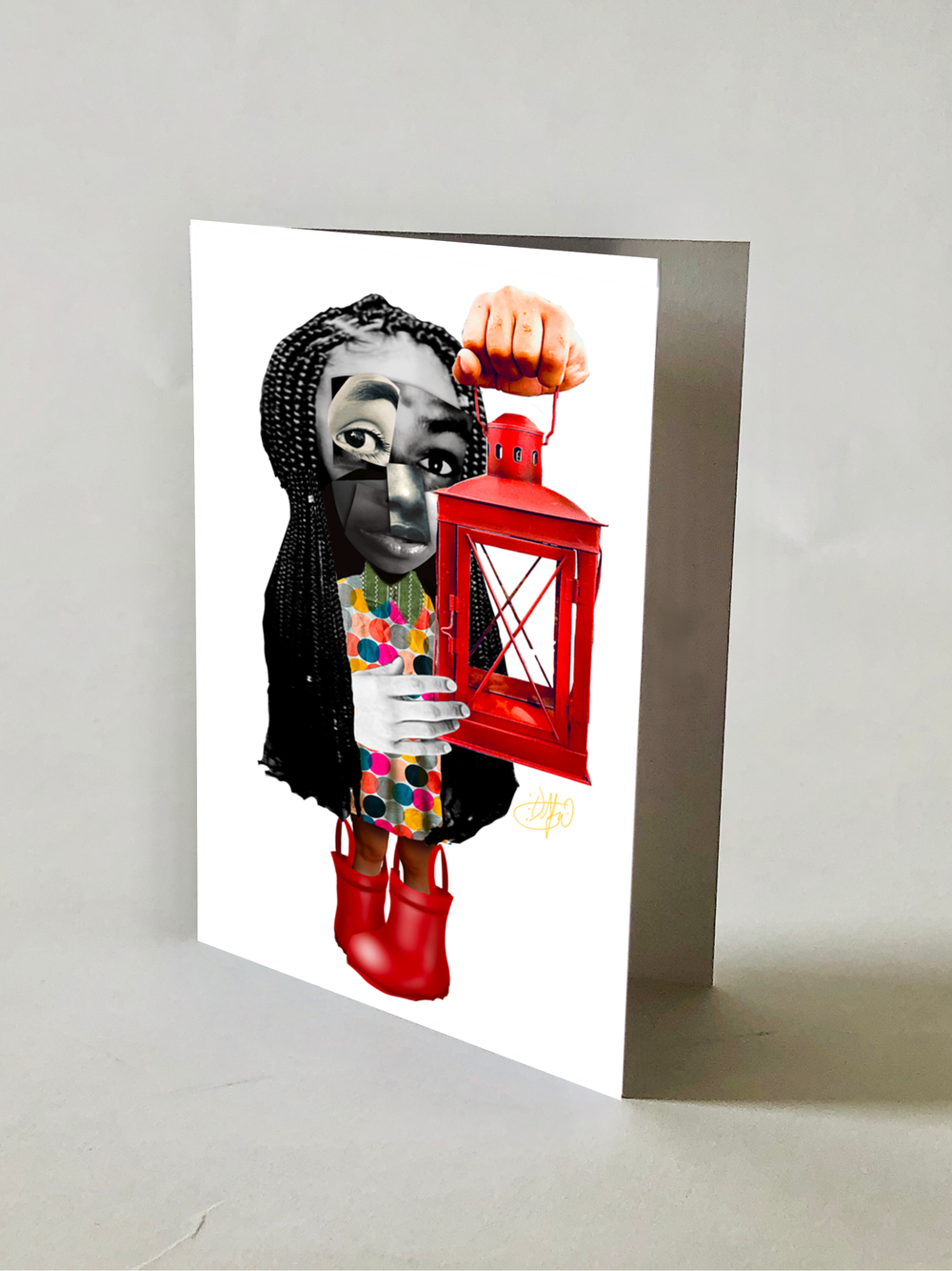 Dafri Studios Lighthouse Greeting Card