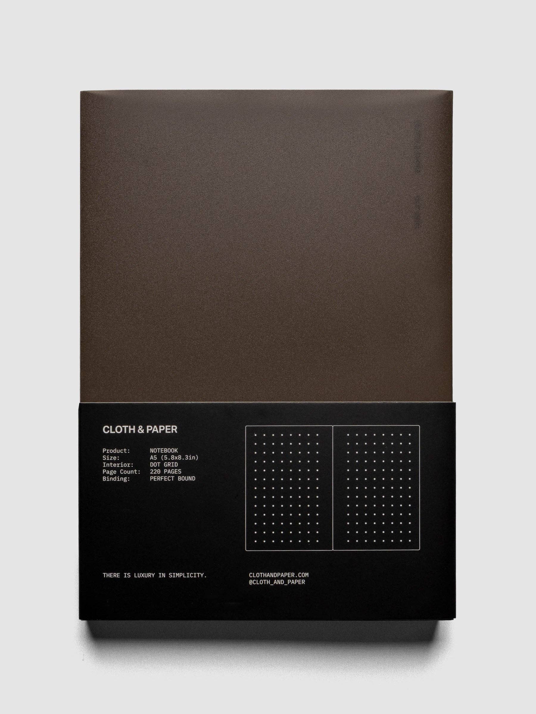 Cloth & Paper A5 Perfect Bound Notebook