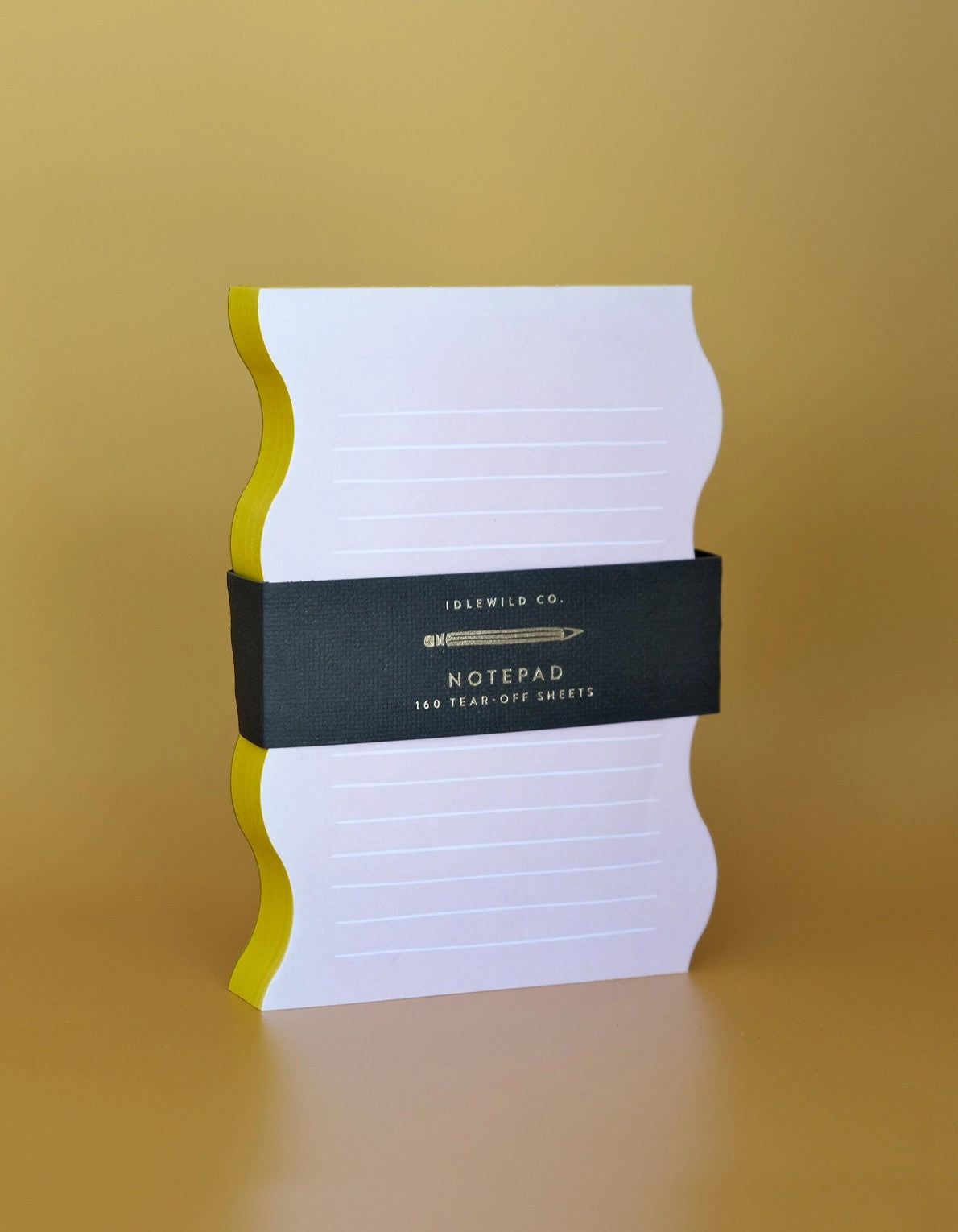 Idlewild Co. Wavy Shaped Notepad