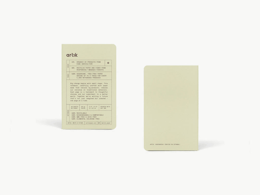 Artik Pocket Singer Sewn Notebook