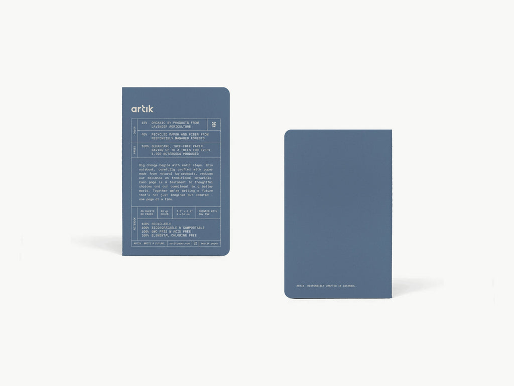 Artik Pocket Singer Sewn Notebook