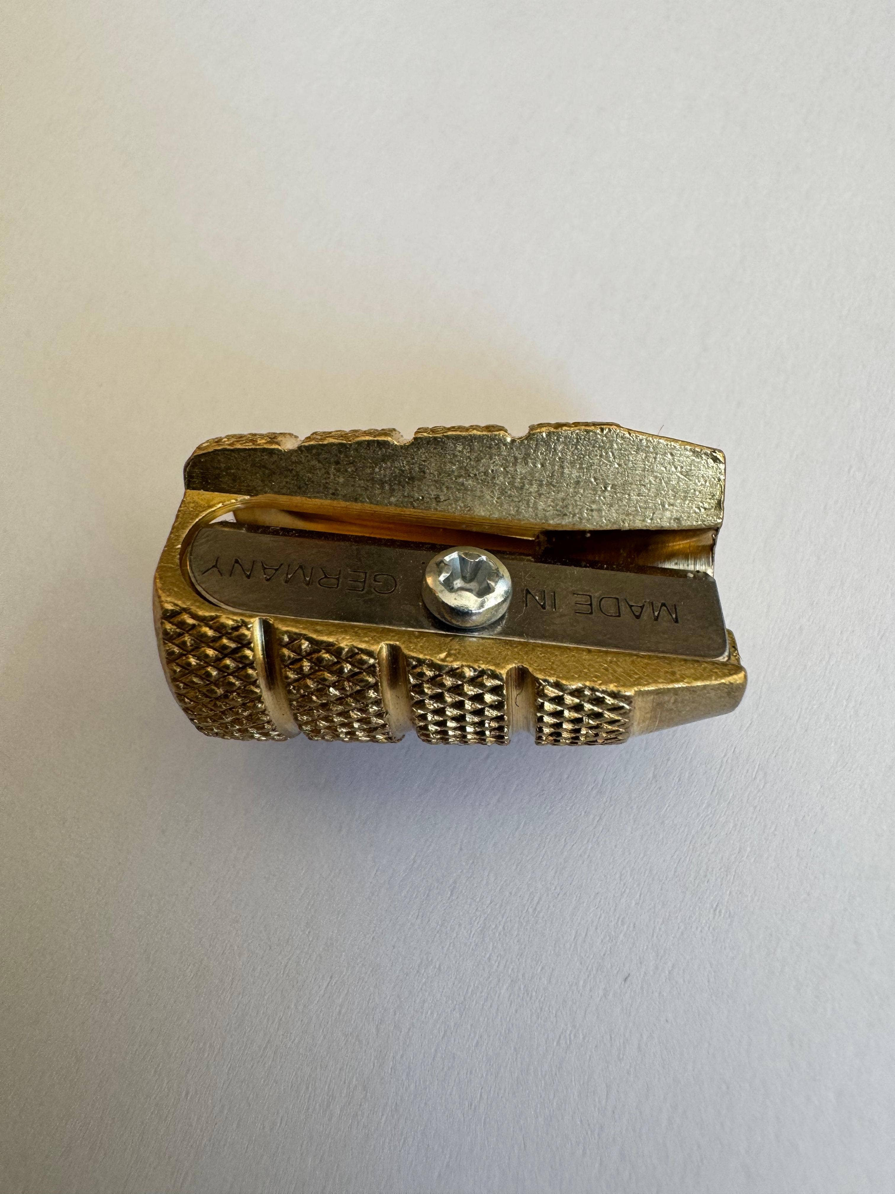 Fine & Candy Brass Golden Sharpener