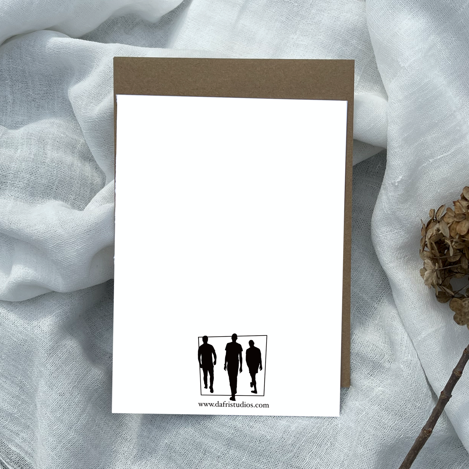 Dafri Studios Hidden Flowers Greeting Card