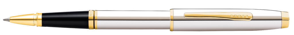 A.T. Cross Coventry Polished Chrome with Gold-Tone Rollerball Pen