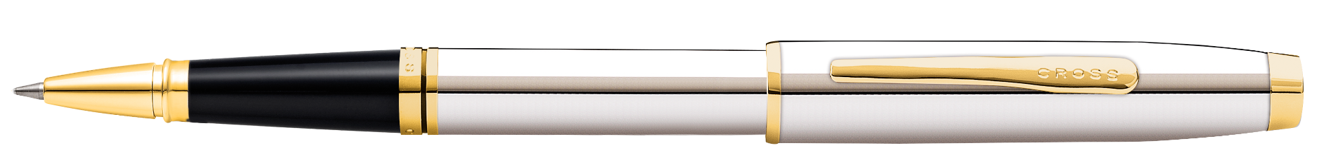 A.T. Cross Coventry Polished Chrome with Gold-Tone Rollerball Pen