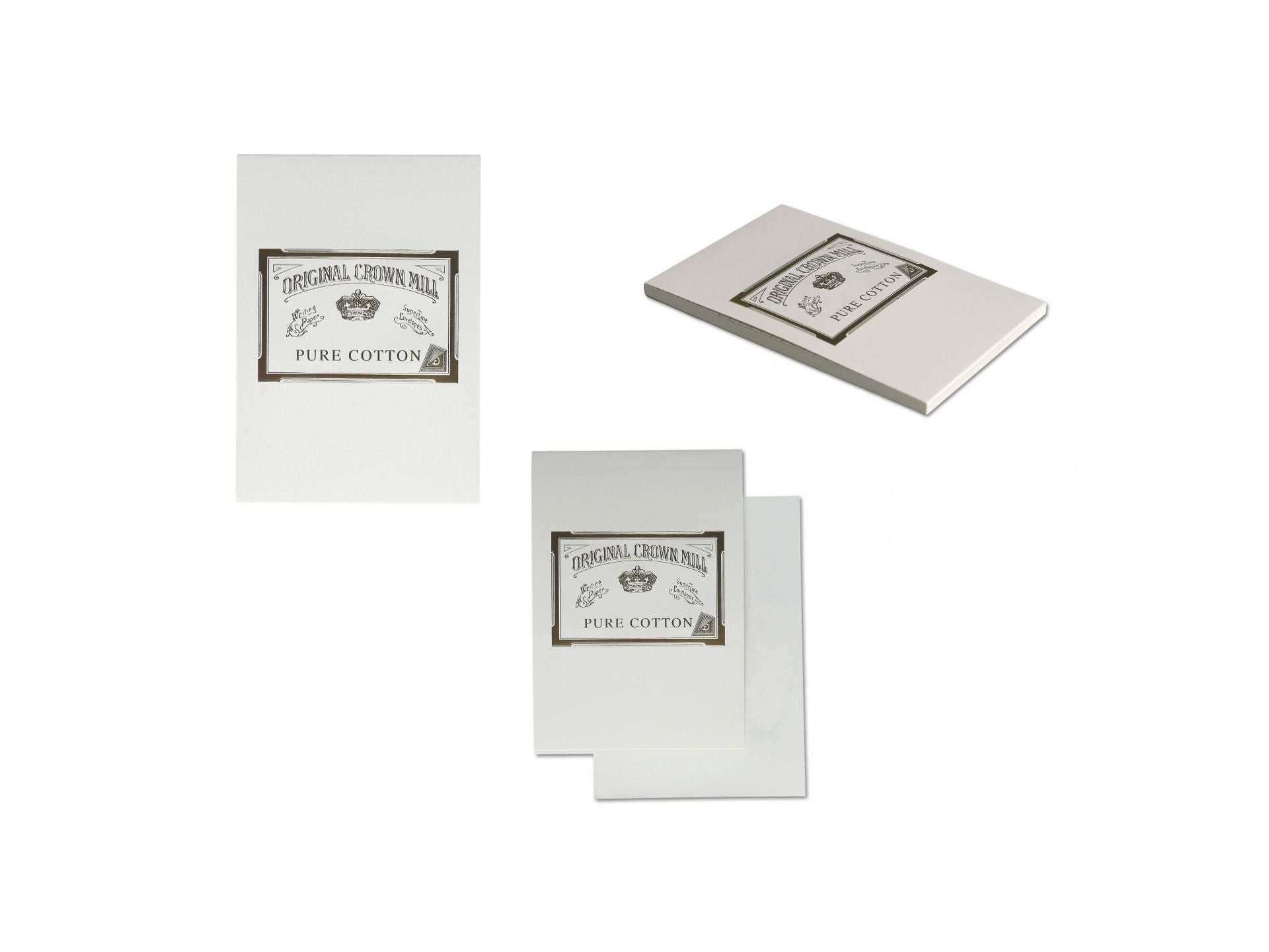 Crown Mill A5 Cotton Correspondence Block