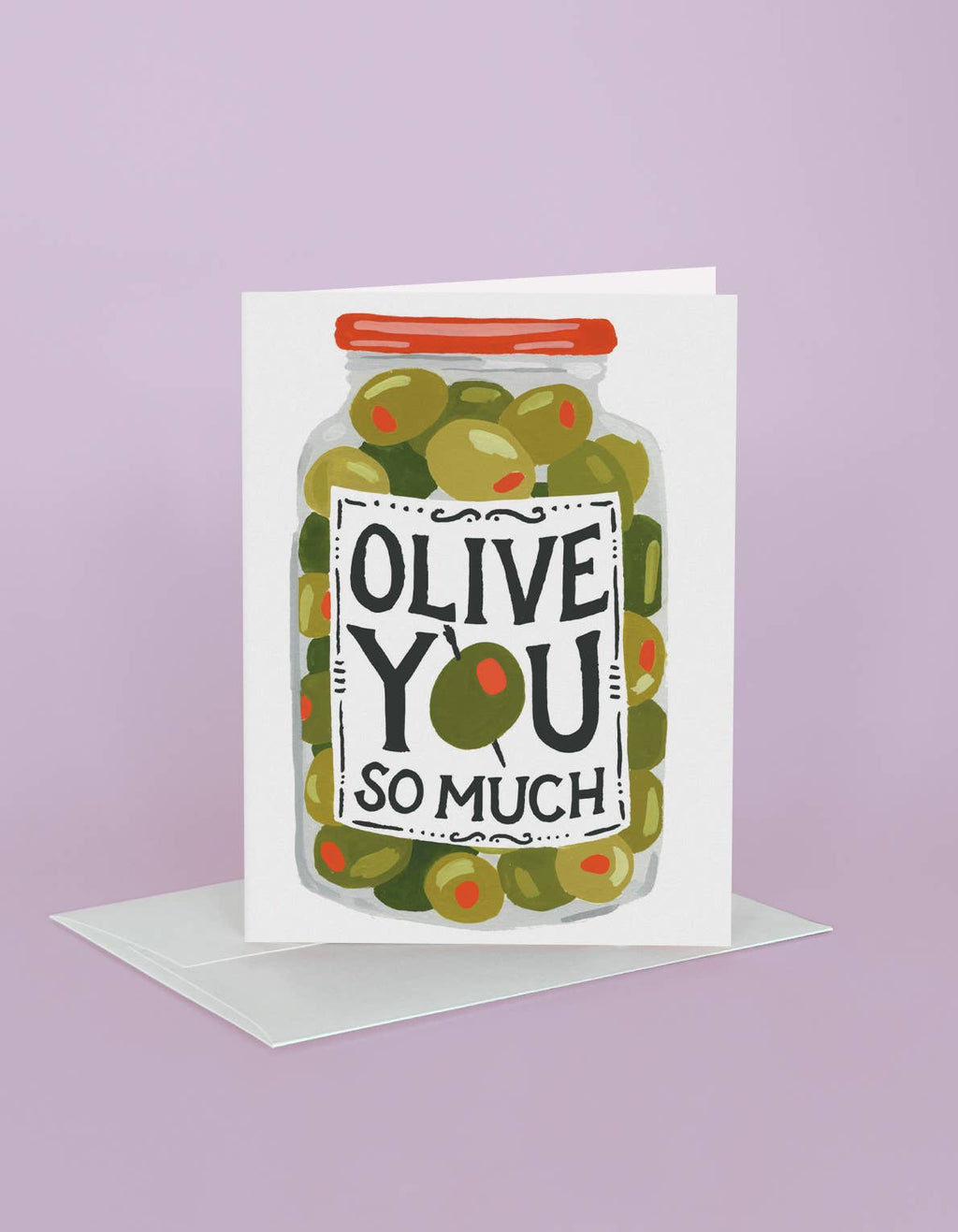 Idewild Co. “Olive You” Greeting Card