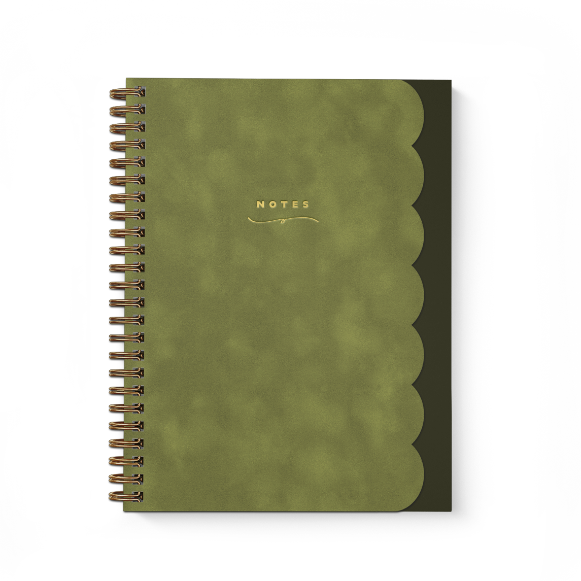 Smitten on Paper Scallop Notebook