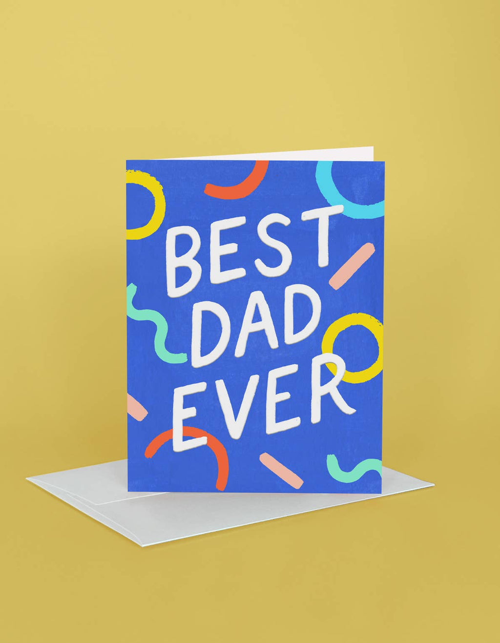 Idlewild Co. “Best Dad Ever” Squiggles Greeting Card