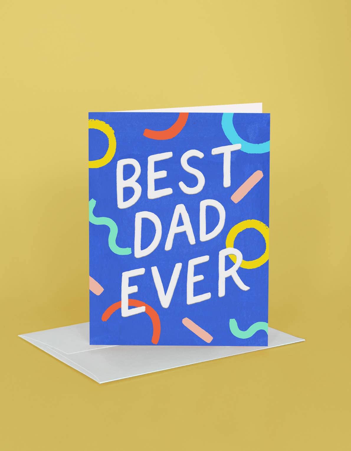 Idlewild Co. “Best Dad Ever” Squiggles Greeting Card