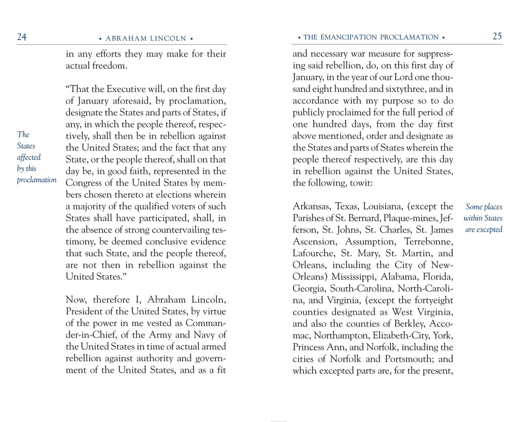 Applewood Books The Emancipation Proclamation