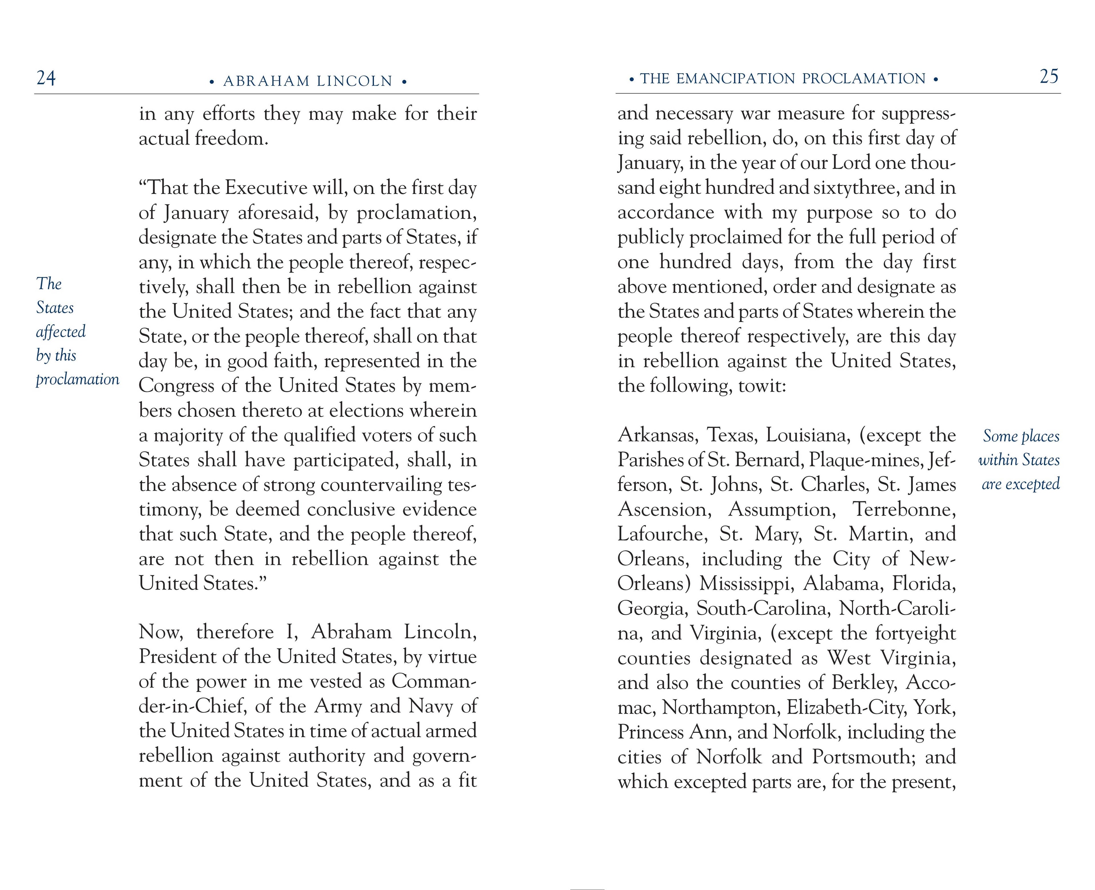 Applewood Books The Emancipation Proclamation