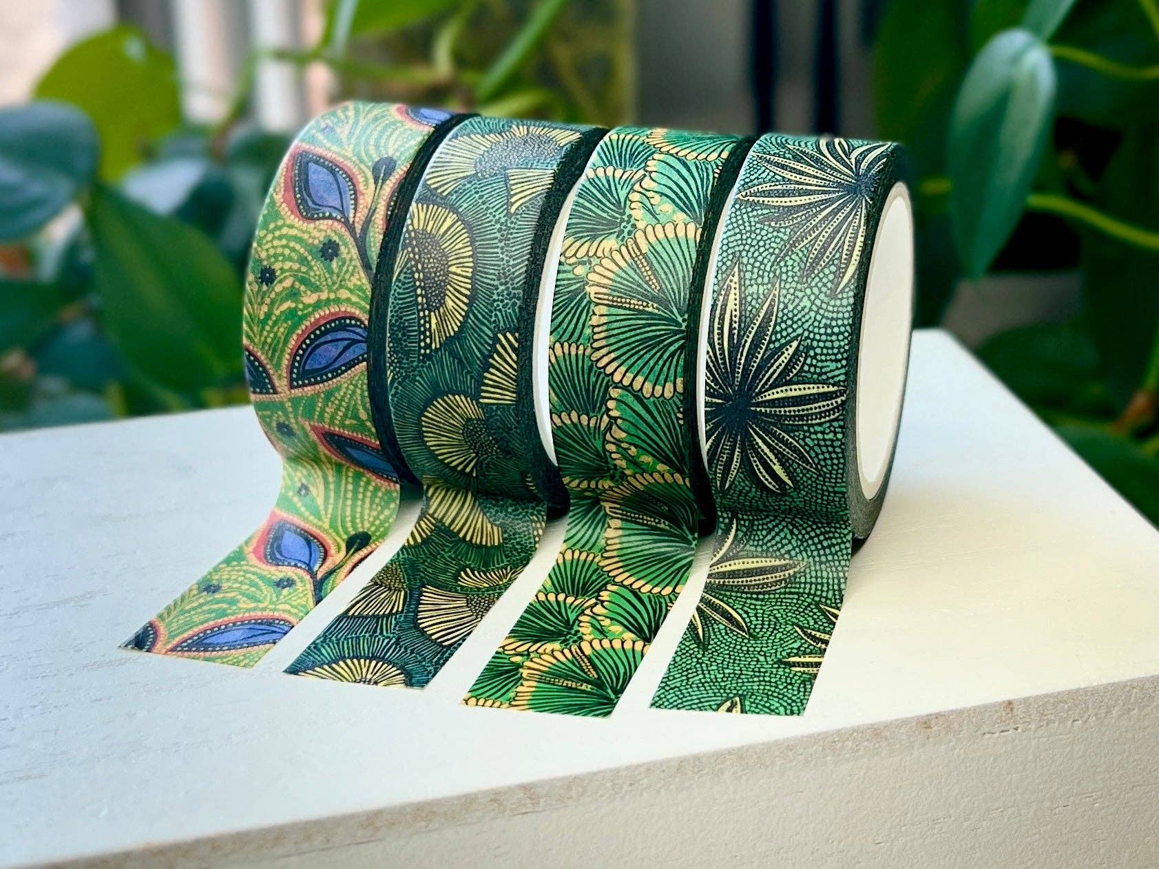 Melanin Meanings Washi Tape Seen Green