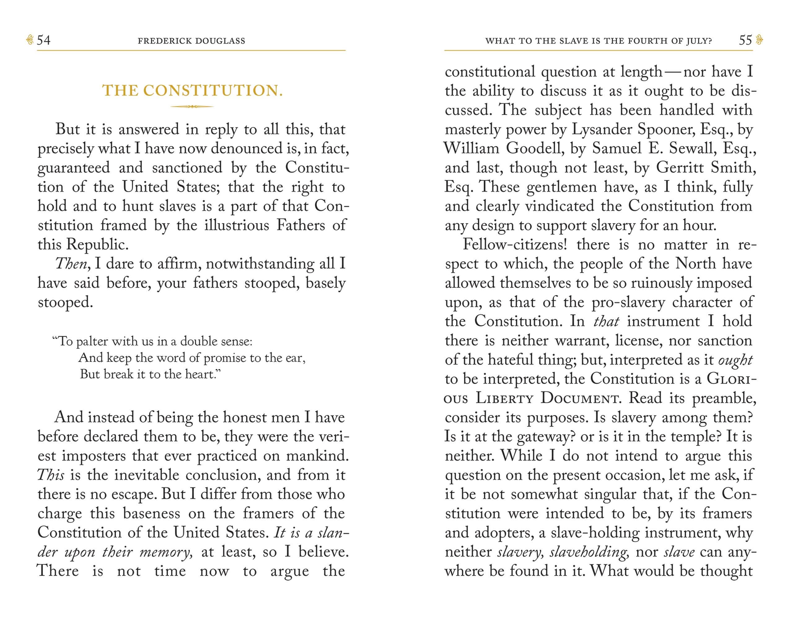 Applewood Books What to the Slave Is the Fourth of July?