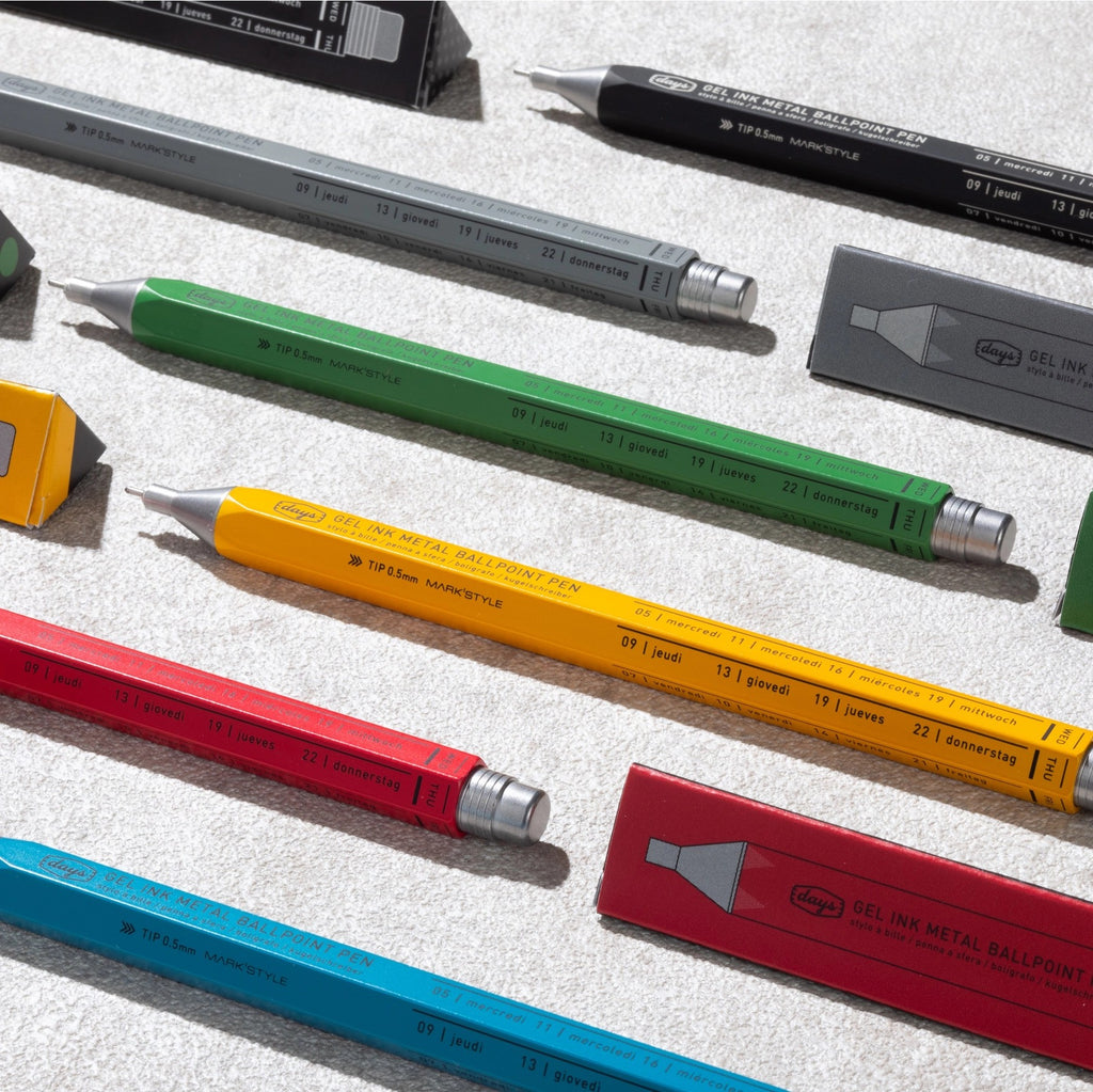 Mark'style Gel Metal Ballpoint Pen