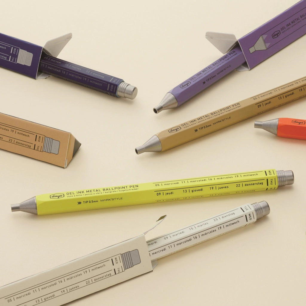 Mark'style Gel Metal Ballpoint Pen
