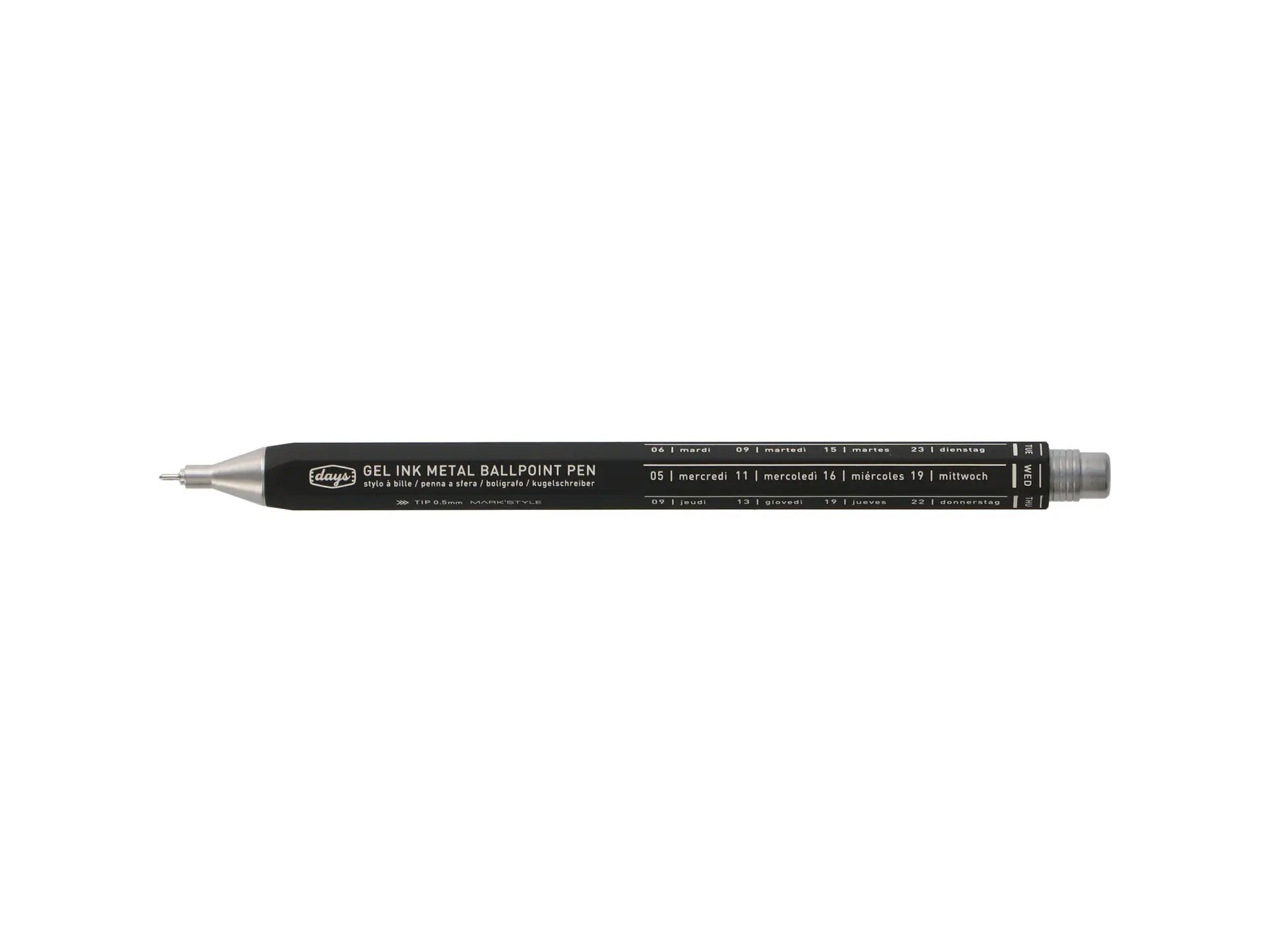 Mark'style Gel Metal Ballpoint Pen