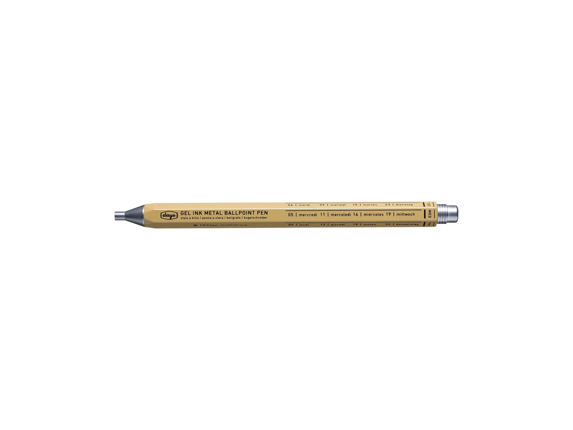 Mark'style Gel Metal Ballpoint Pen