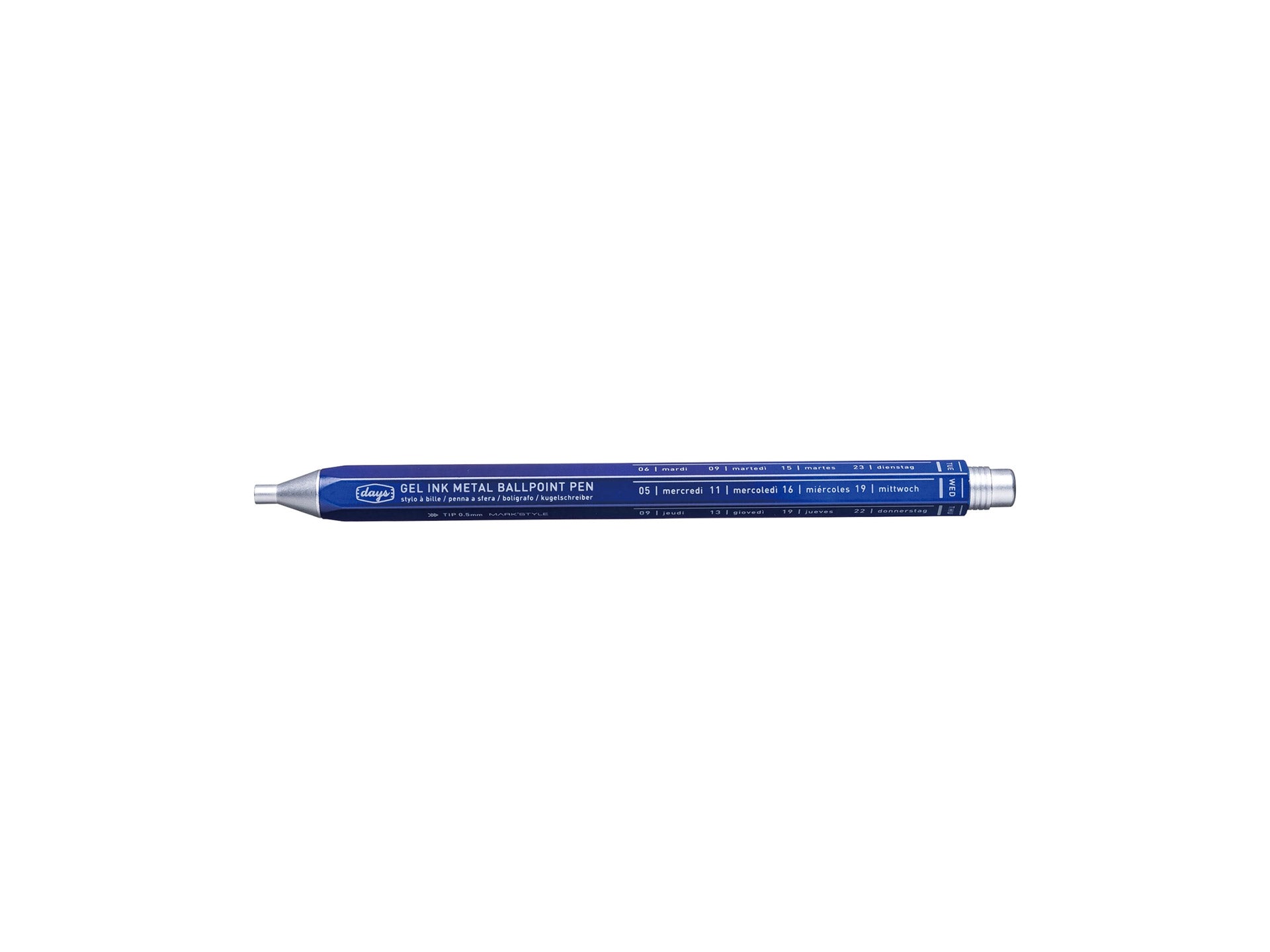 Mark'style Gel Metal Ballpoint Pen