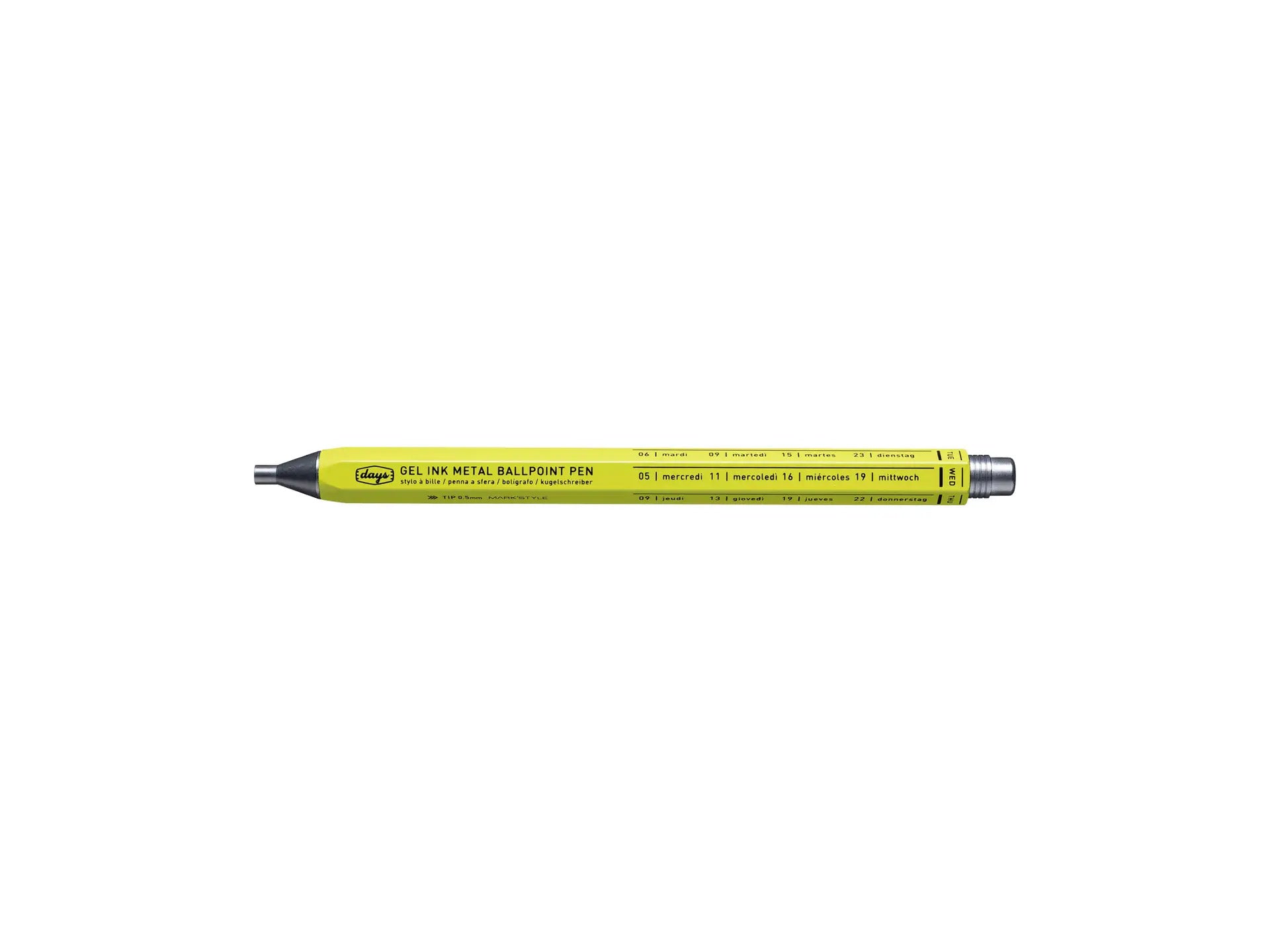 Mark'style Gel Metal Ballpoint Pen