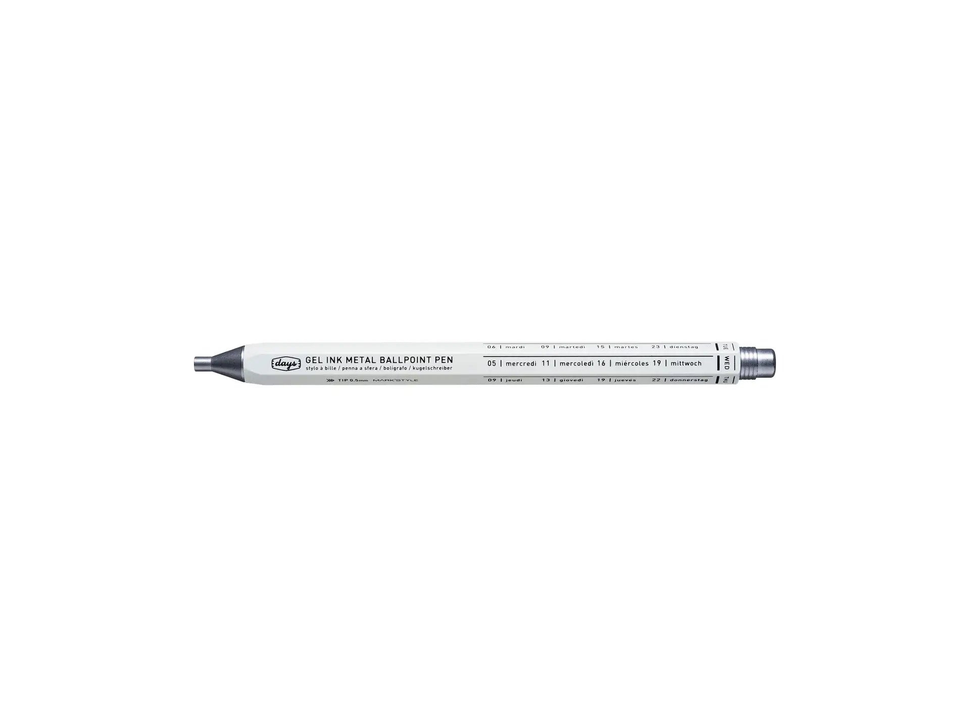 Mark'style Gel Metal Ballpoint Pen