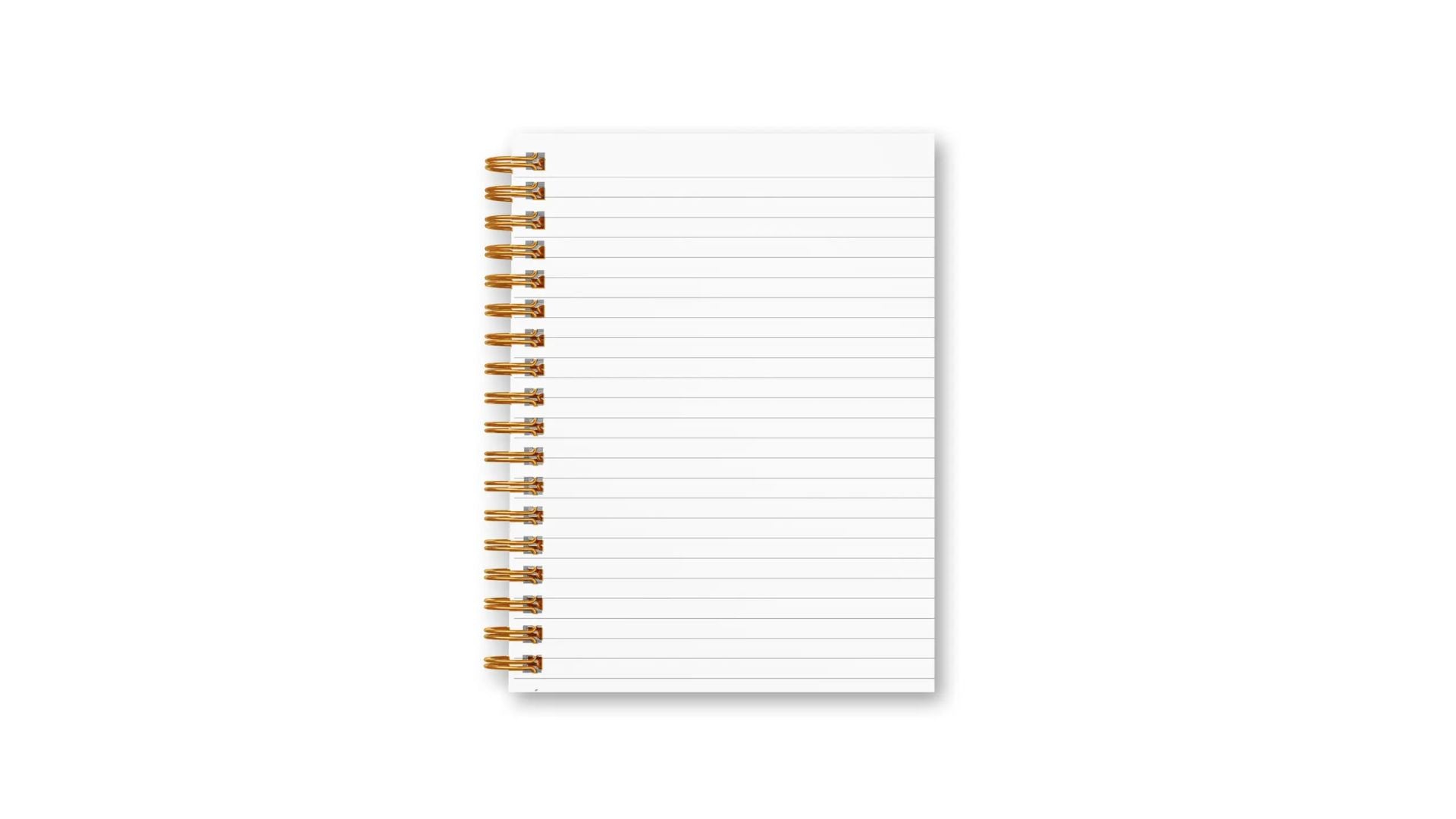 Smitten on Paper Clamshell Notebook