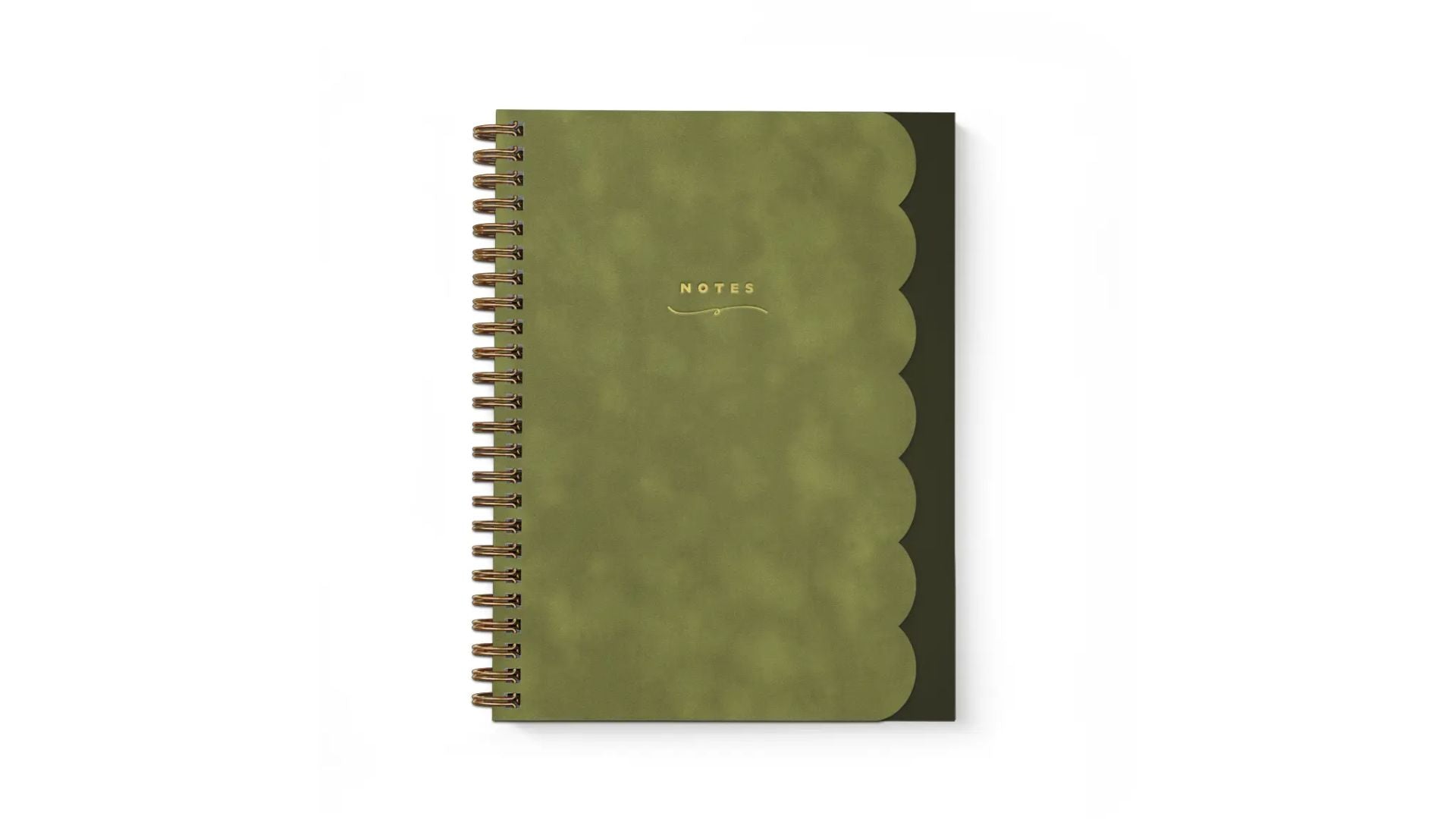 Smitten on Paper Scallop Notebook