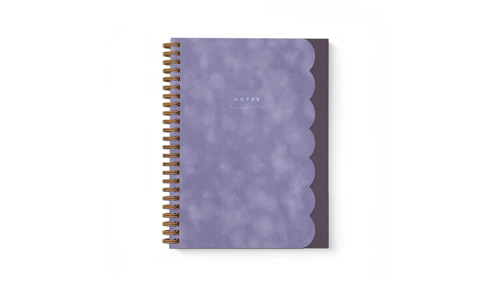 Smitten on Paper Scallop Notebook