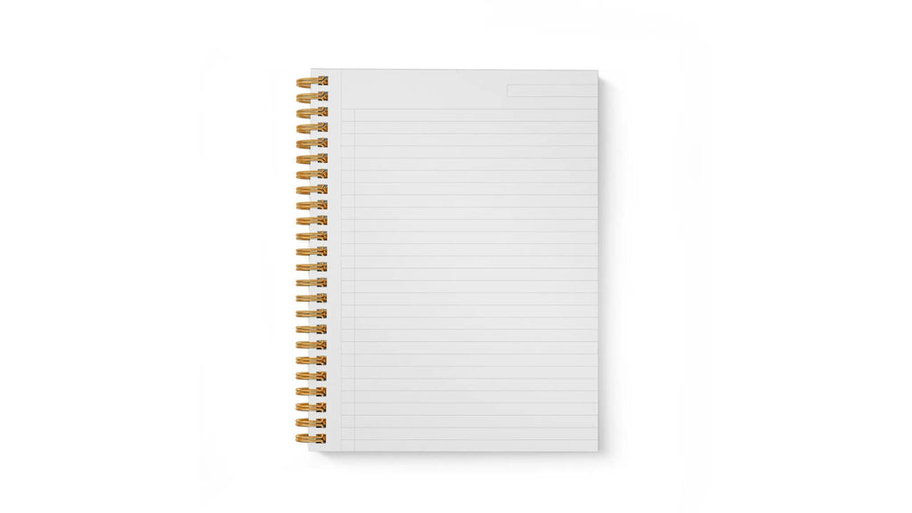 Smitten on Paper Scallop Notebook