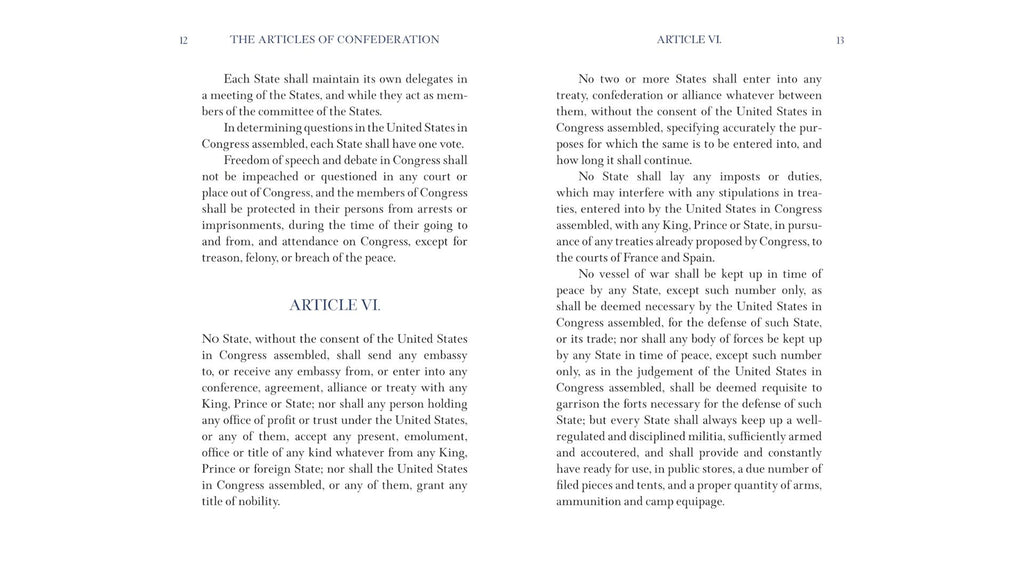 Applewood Books The Articles of Confederation