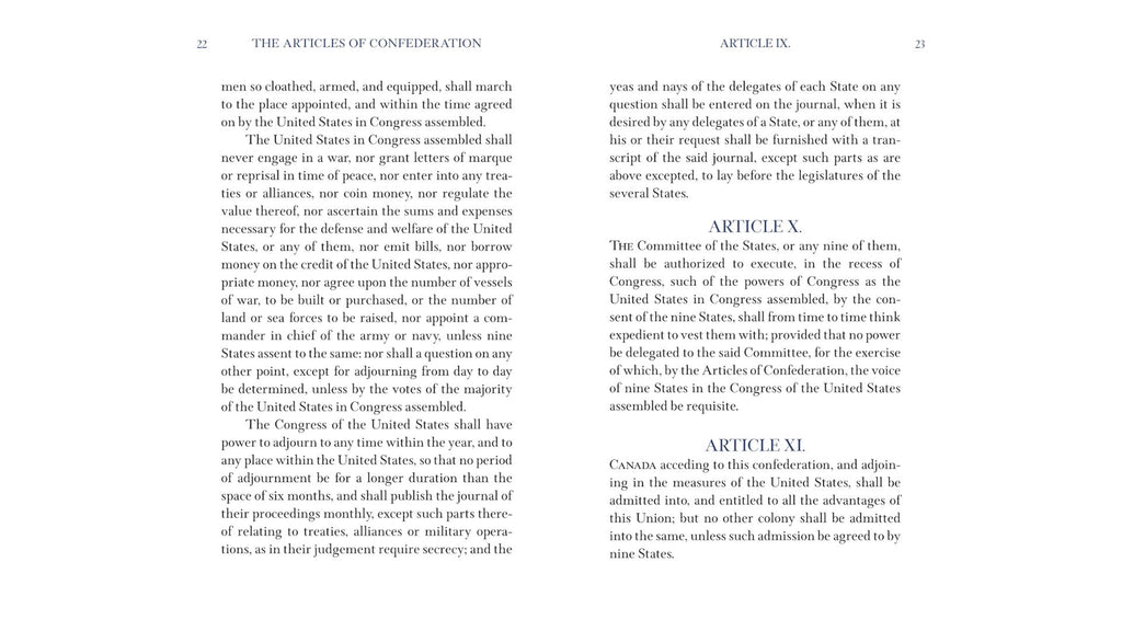 Applewood Books The Articles of Confederation